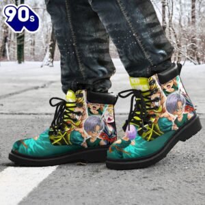 Kid Trunk Dragon Ball Leather Boots Shoes Custom Anime Fan Gift Idea