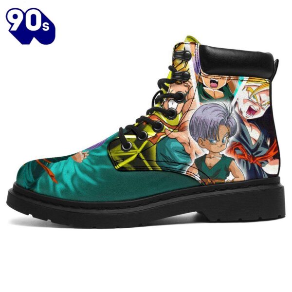 Kid Trunk Dragon Ball Leather Boots Shoes Custom Anime Fan Gift Idea