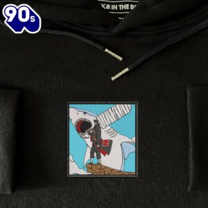 Kisame Anime Embroidered Hoodie Fashion Style For Man And Women