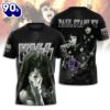 Kiss Band 3D Apparel For Man And Women Rock Music 3D Shirt