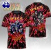 Kiss Band 3D Apparel For Man And Women Rock Music 3D Shirt