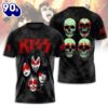 Kiss Band 3D Apparel Gift Summer For Man And Women Rock Music 3D Shirt