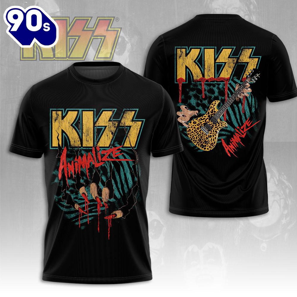 Kiss Band 3D Apparel New 2025 T-shirt Rock Music 3D Shirt Kiss Band 3D Apparel New 2025 T-shirt Rock Music 3D Shirt