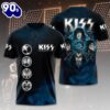 Kiss Band 3D Apparel – New 3D Shirts Rock Music 3D Shirt