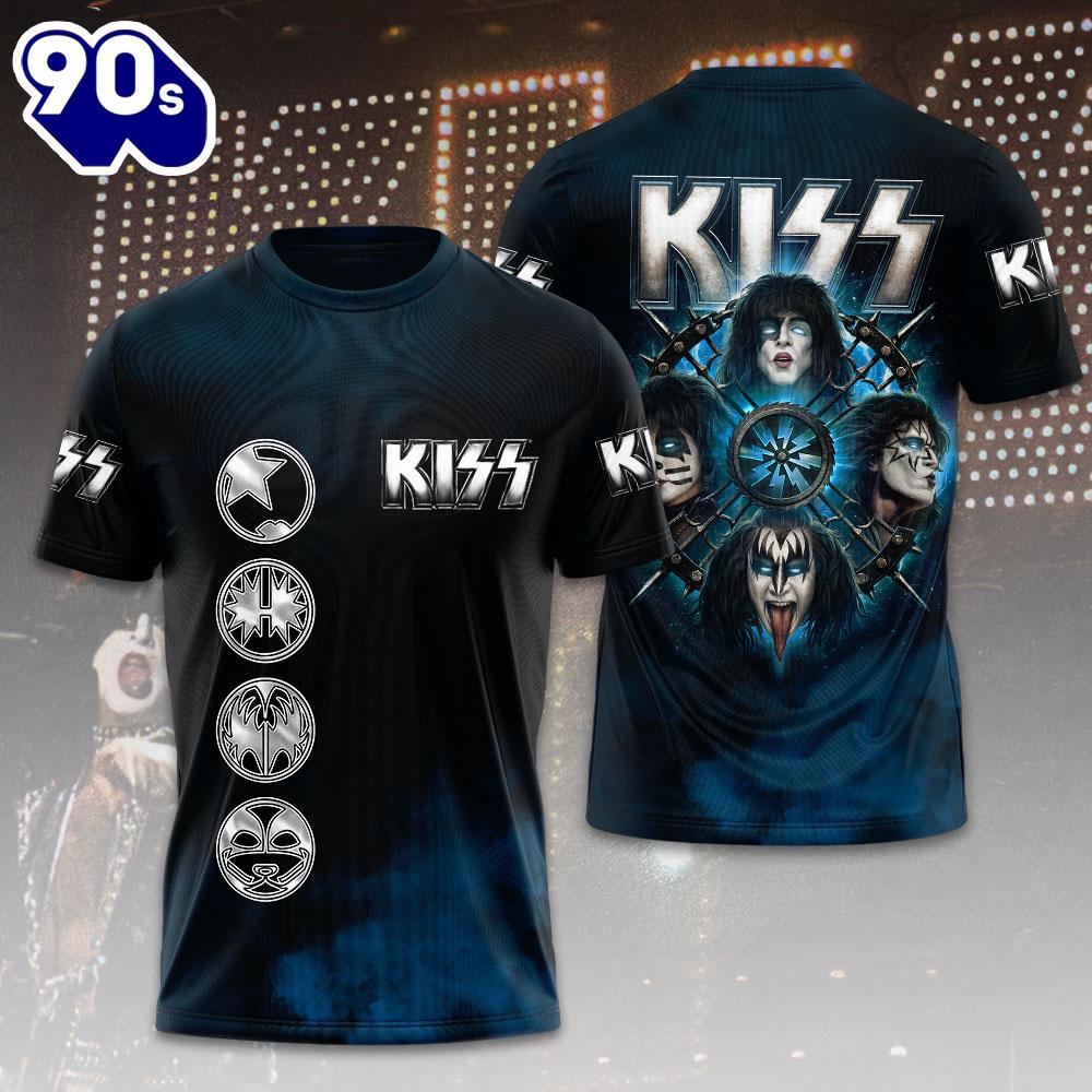 Kiss Band 3D Apparel - New 3D Shirts Rock Music 3D Shirt Kiss Band 3D Apparel - New 3D Shirts Rock Music 3D Shirt