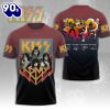 Kiss Band 3D Apparel New Trend Rock Music 3D Shirt