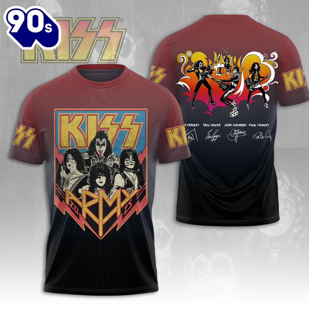 Kiss Band 3D Apparel New Trend Rock Music 3D Shirt Kiss Band 3D Apparel New Trend Rock Music 3D Shirt