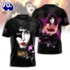 Kiss Band 3D Apparel Summer 2025 Shirt Rock Music 3D Shirt