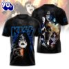 Kiss Band 3D Apparel Summer 2025 Shirts Rock Music 3D Shirt