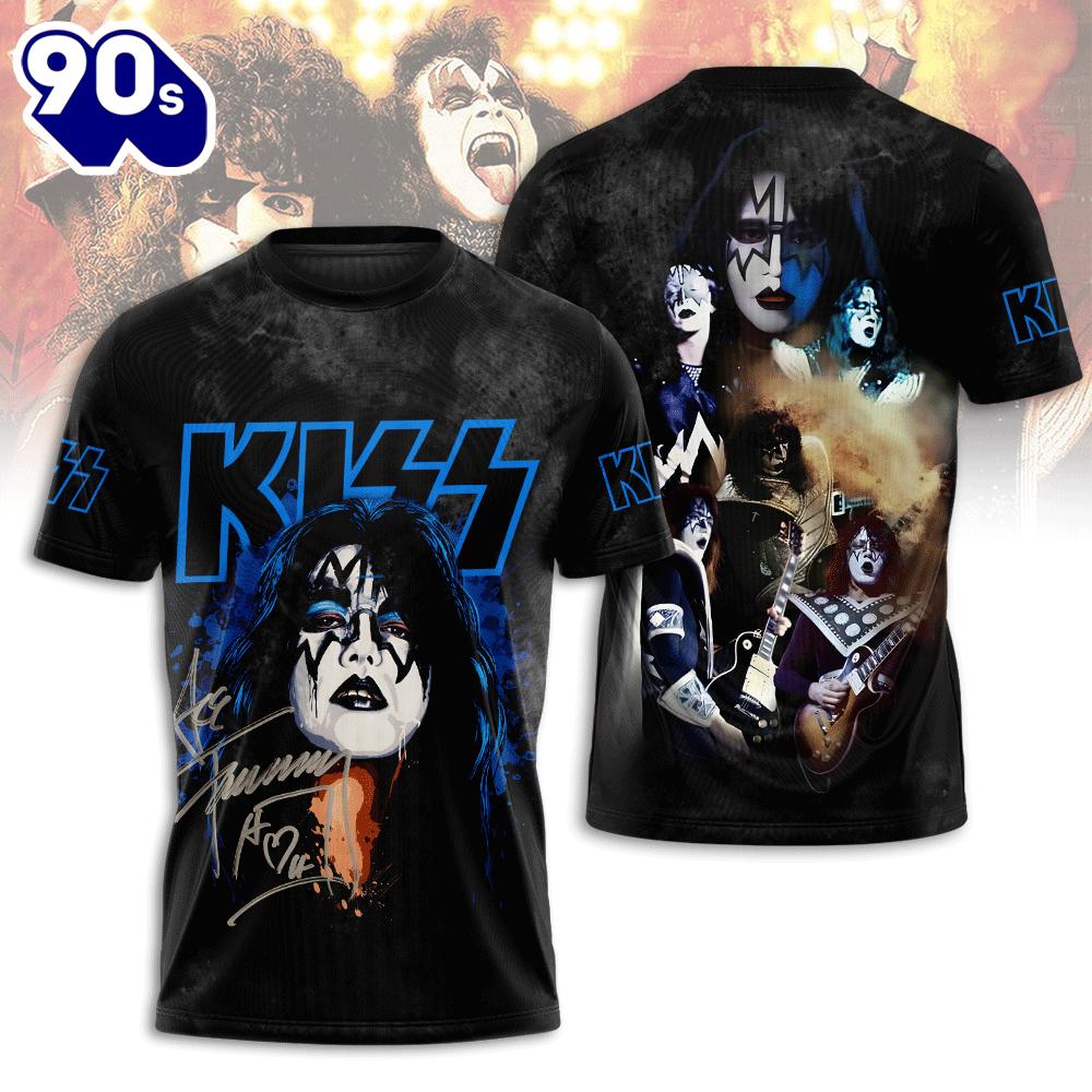 Kiss Band 3D Apparel Summer 2025 Shirts Rock Music 3D Shirt Kiss Band 3D Apparel Summer 2025 Shirts Rock Music 3D Shirt