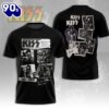 Kiss Band 3D Apparel Summer 2025 Shirts Rock Music 3D Shirt