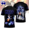 Kiss Band 3D Apparel T-shirt For Fans Rock Music 3D Shirt