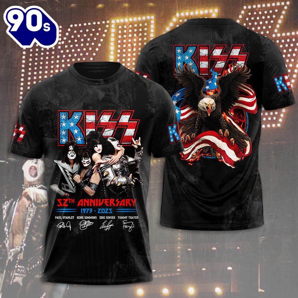Kiss Band 3D Apparel  T-shirt, Outfits Summer Rock Music 3D Shirt Kiss Band 3D Apparel  T-shirt, Outfits Summer Rock Music 3D Shirt