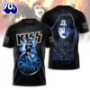 Kiss Band 3D Apparel  T-shirt, Outfits Summer Rock Music 3D Shirt