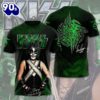 Kiss Band 3D Apparel  T-shirt Tee Rock Music 3D Shirt