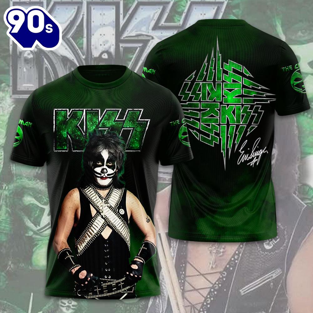 Kiss Band 3D Apparel  T-shirt Tee Rock Music 3D Shirt Kiss Band 3D Apparel  T-shirt Tee Rock Music 3D Shirt
