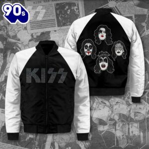 Kiss Band 3D Bomber Jacket For Fans  For Fans