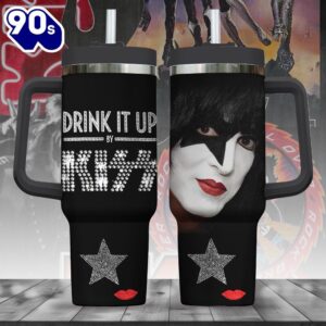 Kiss Band 40oz Stanley Tumbler…