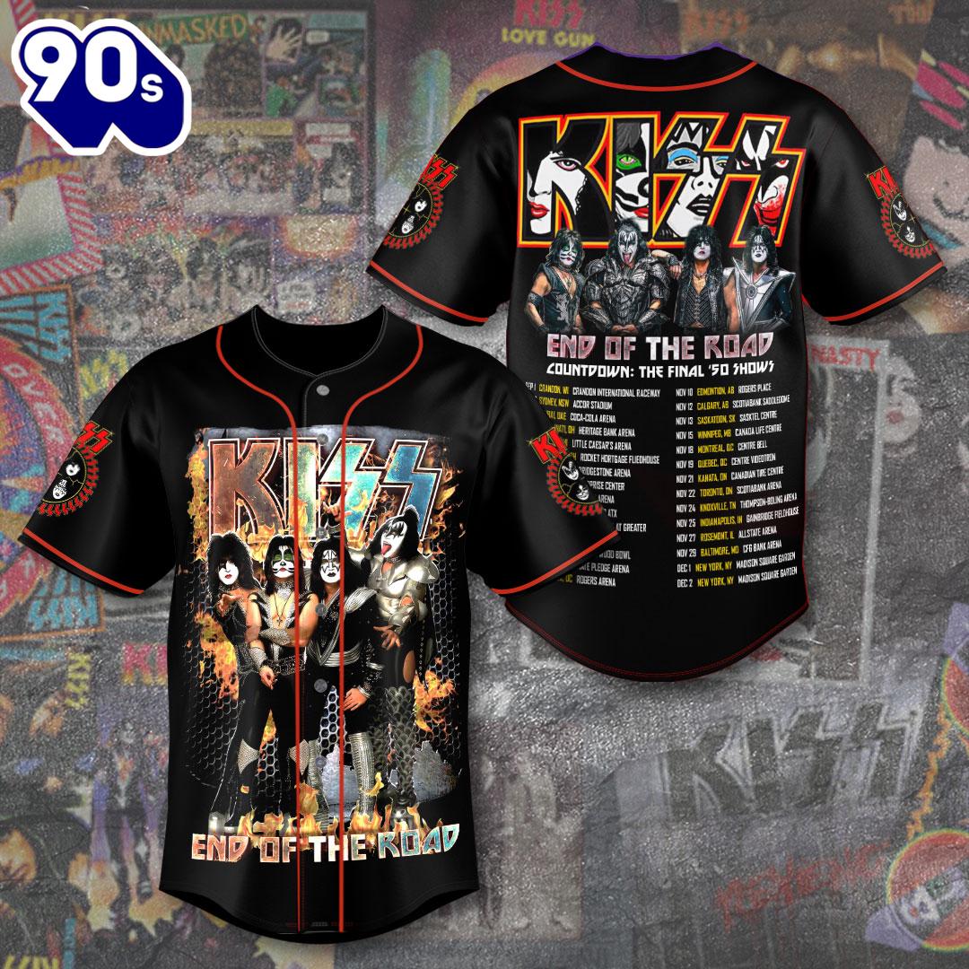Kiss Band Baseball Jersey Kiss Band Baseball Jersey