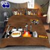 Kiss Band Christmas For Fans Bedding Set Decor Home
