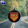 Kiss Band Custom Shape 2-sided Acrylic Car Ornament Gift For Xmas Christmas Day