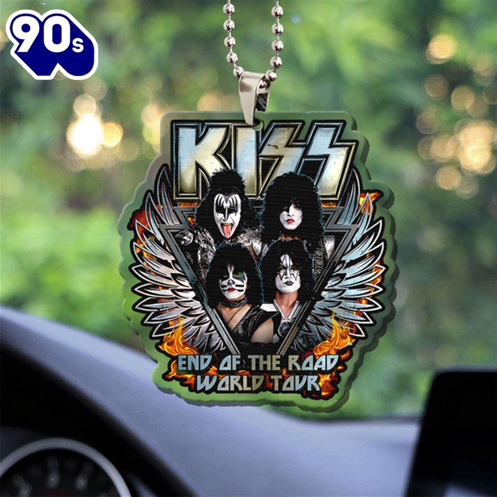 Kiss Band Decor Christmas Acrylic Car Ornament, Christmas Ornament Christmas Day Kiss Band Decor Christmas Acrylic Car Ornament, Christmas Ornament Christmas Day