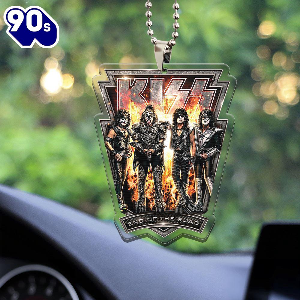 Kiss Band Decor Christmas Acrylic Car Ornament Gift Xmas  Christmas Day Kiss Band Decor Christmas Acrylic Car Ornament Gift Xmas  Christmas Day