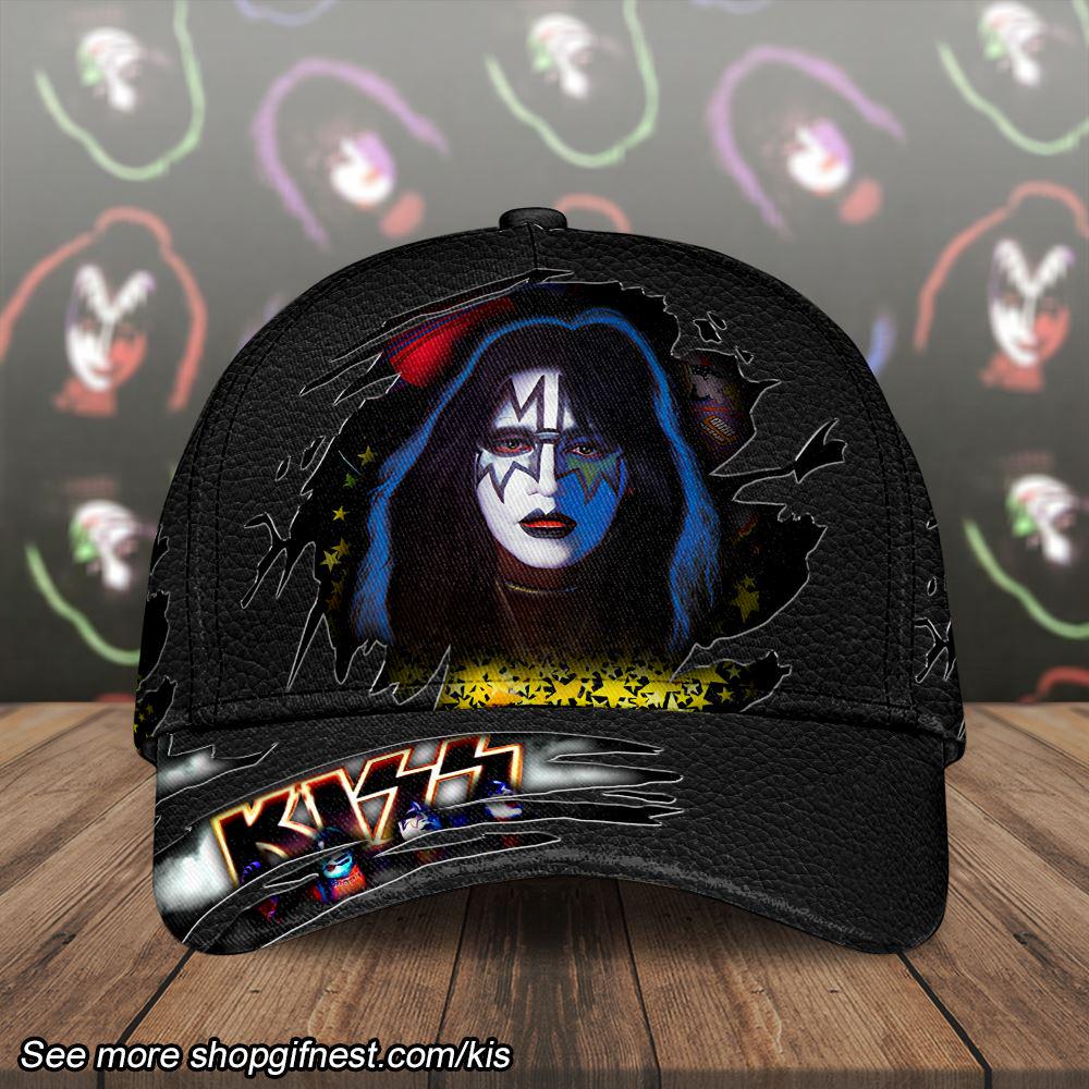 Kiss Band Gaunt Girl, Kiss Band Classic Cap Kiss Band Gaunt Girl, Kiss Band Classic Cap