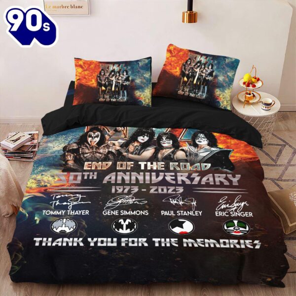 Kiss Band Metal Art Bedding Set Decor Home