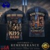 KISS Band Tribute with 911 Remembrance and 343 Fallen Heroes Print T Shirt, Viral 3D Music Tee