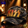 KISS Golden Thunder Camo Rock Legend Classic Cap, Music Fan Baseball Cap