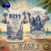 KISS Palm Tree Retro Tour Poster 2026 Vintage 3D Shirt , Viral 3D Music Tee