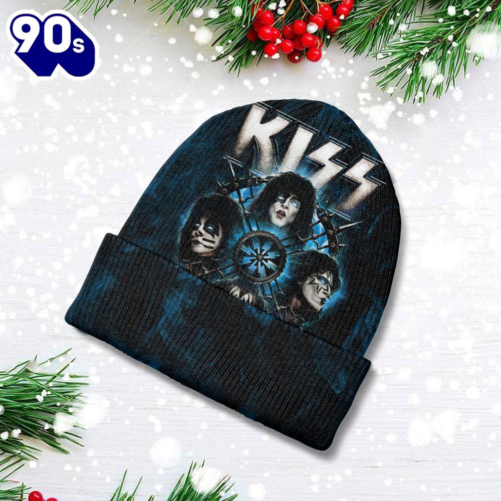 Kiss Rock Band Bonnet Hat Cool Outdoor Skullies Beanies Hat Star For Men Women Gift Xmas Kiss Rock Band Bonnet Hat Cool Outdoor Skullies Beanies Hat Star For Men Women Gift Xmas