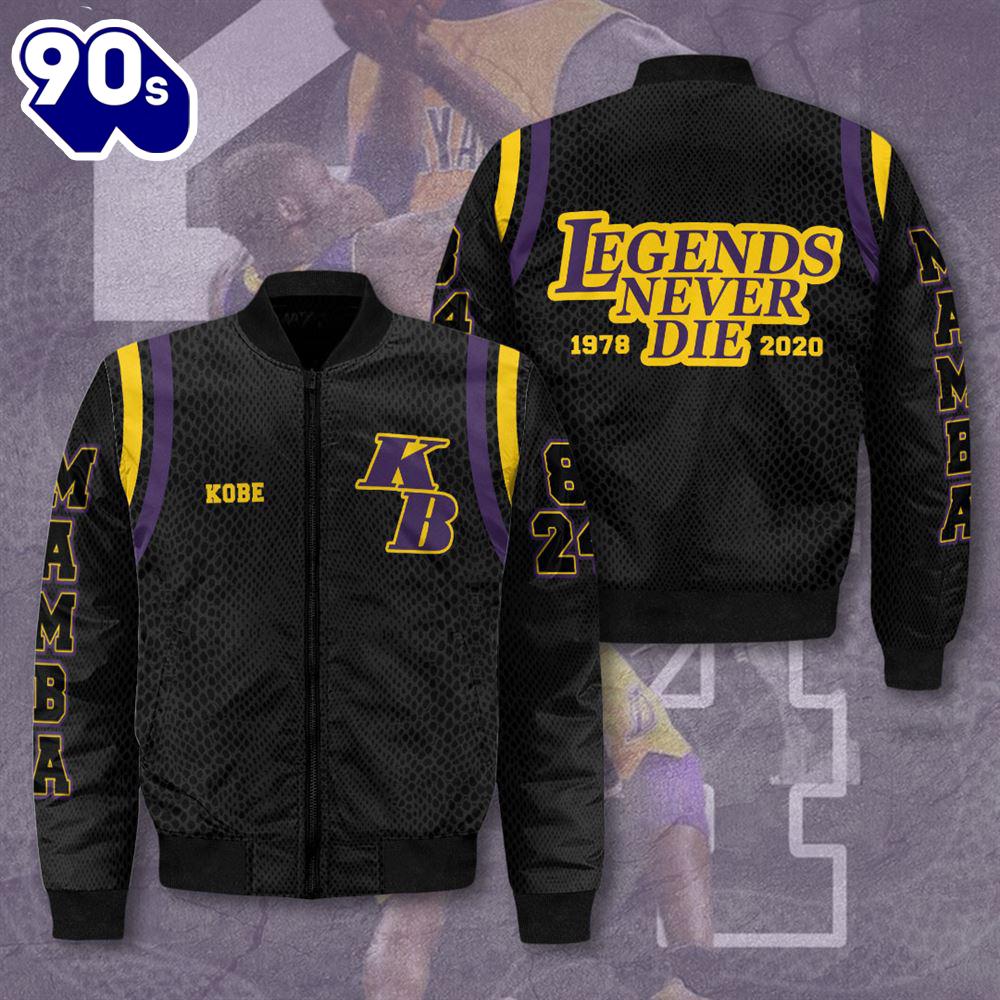 Kobe Bryant x Los Angeles Lakers 3D Bomber Jacket Gift Christmas For Fans Kobe Bryant x Los Angeles Lakers 3D Bomber Jacket Gift Christmas For Fans