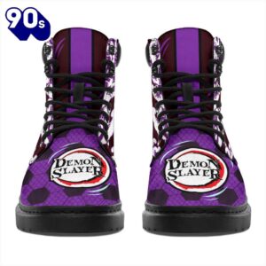 Kokushibou Leather Boots Shoes Demon Slayer Anime Custom