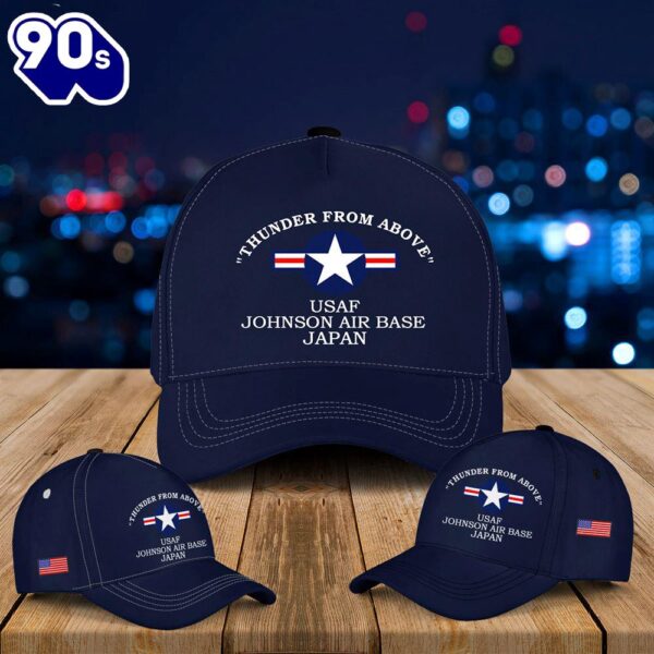 KUME Air Station Okinawa-Japan USAF Thunder From Above Baseball Cap  Gift For Veteran Day