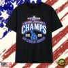 LA Dodgers 2026 National League West Champions Postseason T Shirt, Viral 2D Graphic Tee