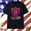 Las Vegas Raiders Crucial Catch Intercept Cancer T Shirt, Viral 2D Graphic Tee
