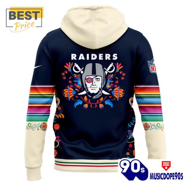 Las Vegas Raiders Dia De Los Muertos Hoodie, Cap