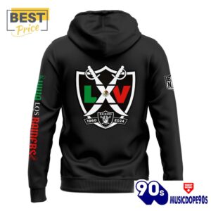 Las Vegas Raiders Mexico's Independence Day Hoodie, Cap