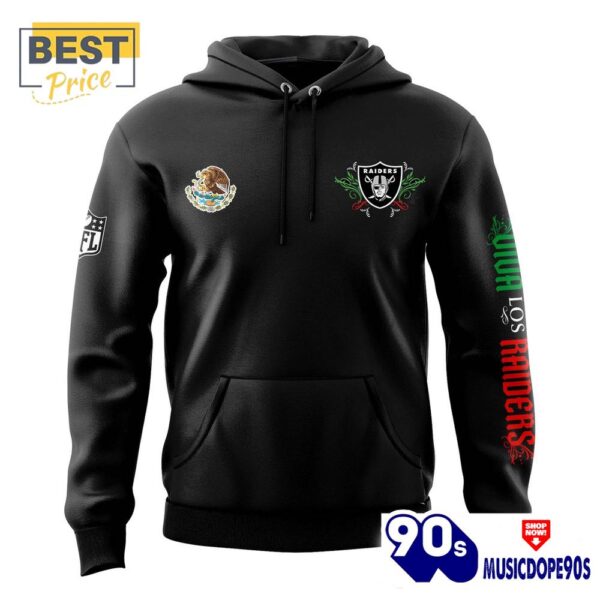 Las Vegas Raiders Mexico’s Independence Day Hoodie, Cap