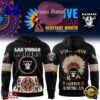Las Vegas Raiders Native American Heritage Month Custom Name Hoodie, Sport Trend 3D Shirt