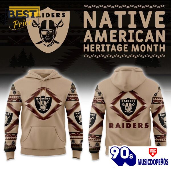 Las Vegas Raiders NFL America Native Hoodie, Jogger, Cap