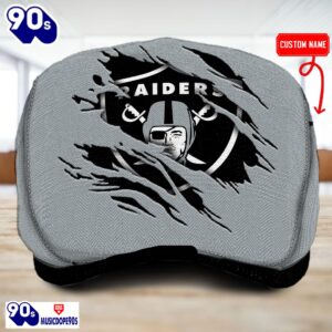Las Vegas Raiders NFL Basic Design Personalized Jeff Cap