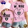 Las Vegas Raiders NFL Night Shift Never Misses Game Day Halloween Nurse Unisex 3D Shirt, NFL Trending Shirt