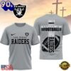 Las Vegas Raiders NFL Whole Lot of Football Christian Cross 3D Shirt, NFL Trending Shirt
