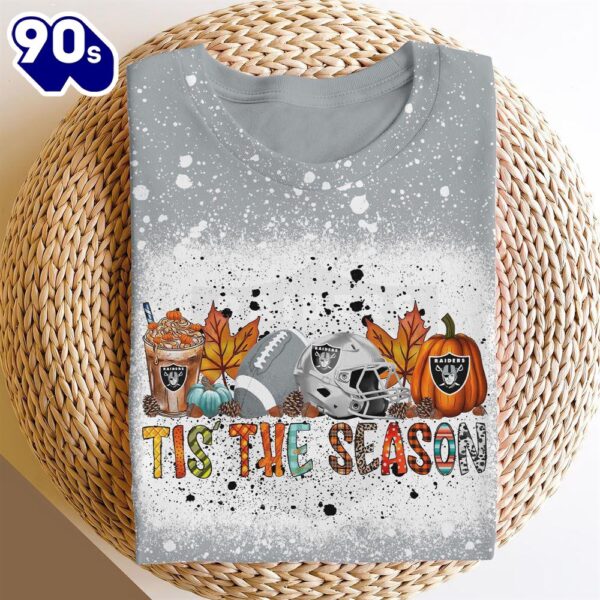Las Vegas Raiders Tis The Season Sport For Fan 3D Shirts
