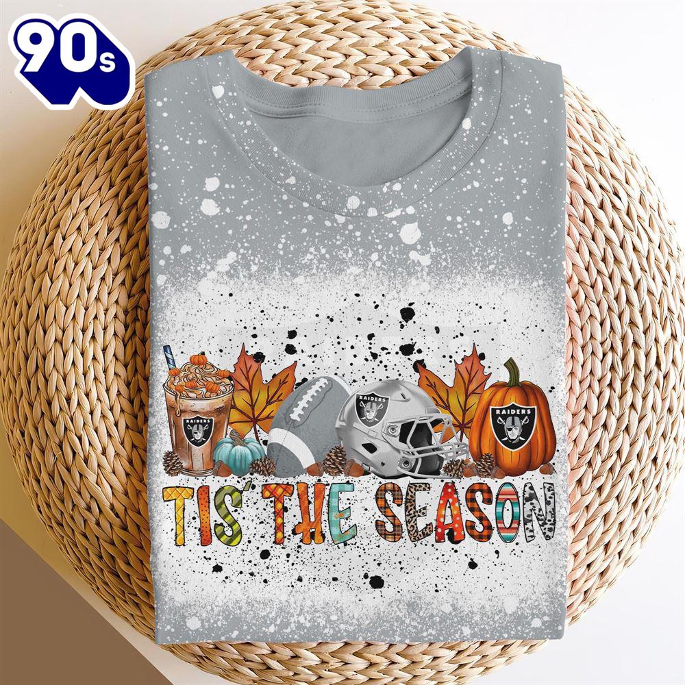 Las Vegas Raiders Tis The Season Sport For Fan 3D Shirts Las Vegas Raiders Tis The Season Sport For Fan 3D Shirts