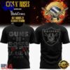 Las Vegas Raiders x Guns N’ Roses World Tour 2026 Limited Edition T Shirt, Viral 3D Music Tee