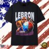 Lebron James Philadelphia 76ers Just A Kid From Akron T Shirt , Viral 2D Graphic Tee